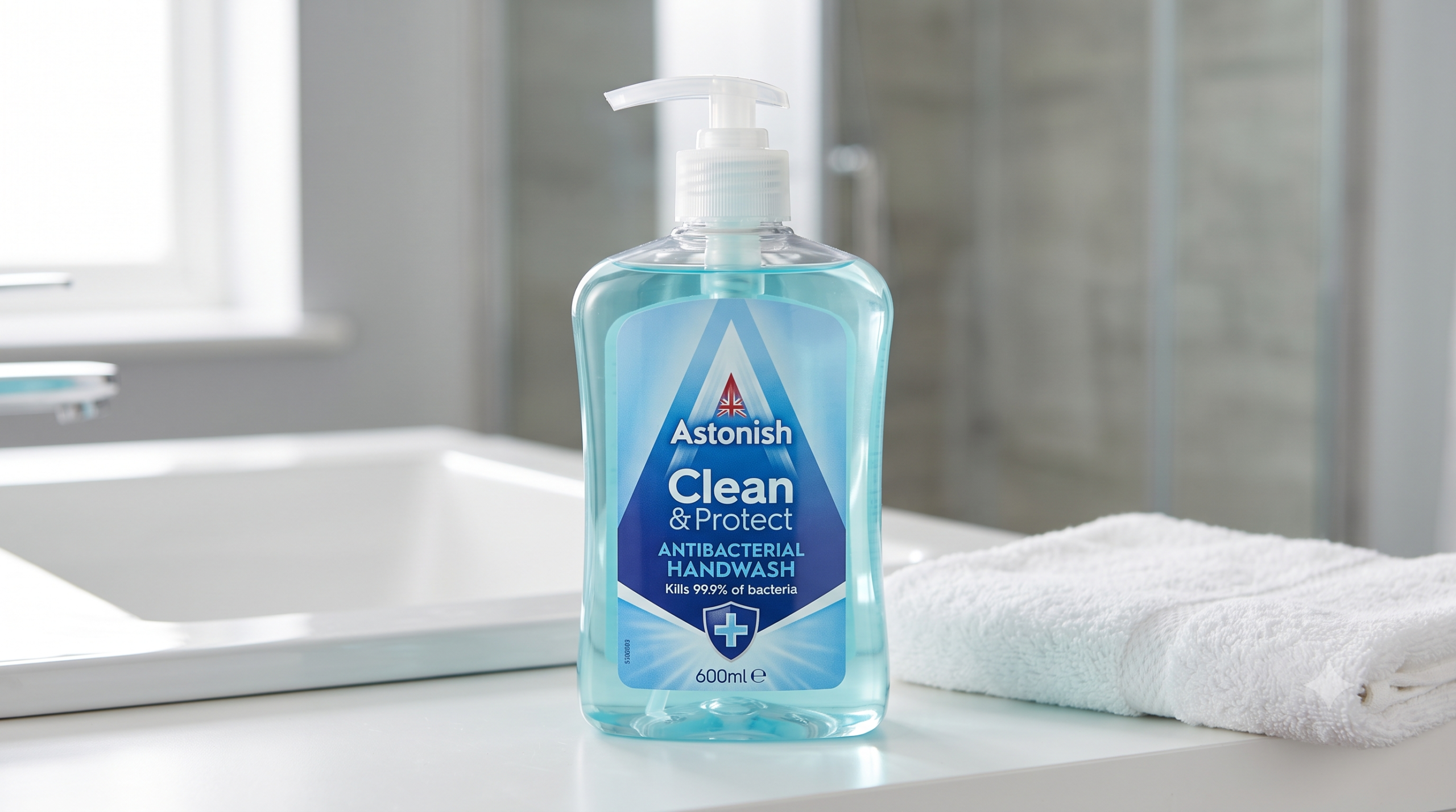 Astonish Clean & Protect Antibacterial Handwash (600ml)
